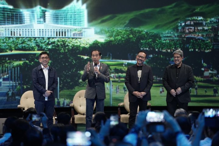 Forum Jejak Pasar dan Sosialisasi Investasi Ibu Kota Nusantara yang dipimpin langsung oleh Presiden Republik Indonesia Bapak Ir. H. Joko Widodo.